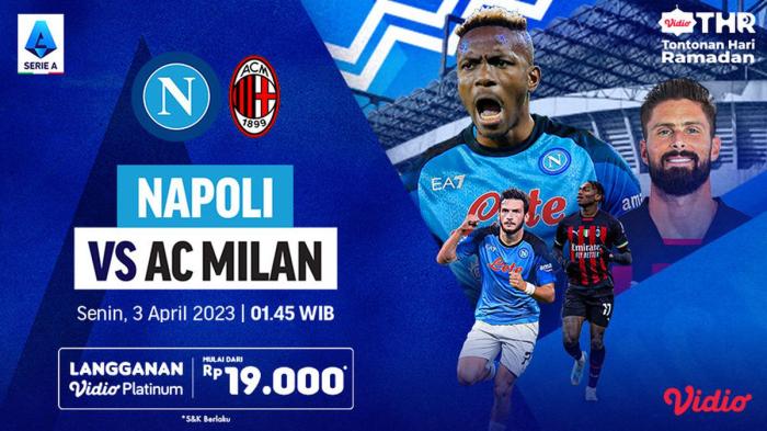 CHUTOGEL - Formasi Andalan Milan vs Napoli di Liga Italia