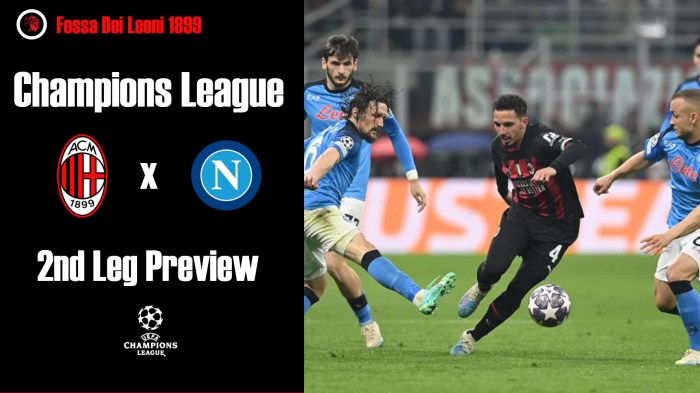 CHUTOGEL - Sejarah Laga Milan vs Napoli di Liga Champions