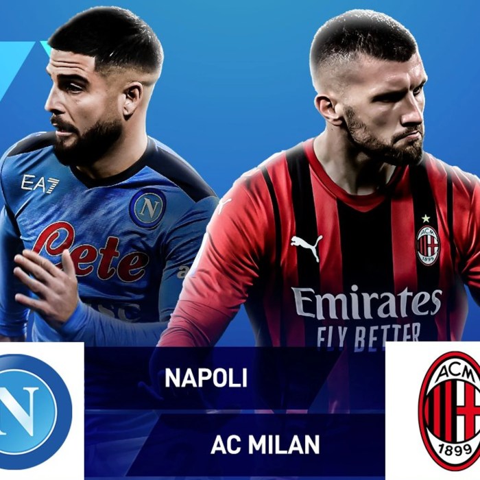 CHUTOGEL - Formasi Andalan Milan vs Napoli di Liga Italia