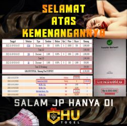 Promo kejutan di CHUTOGEL hari ini