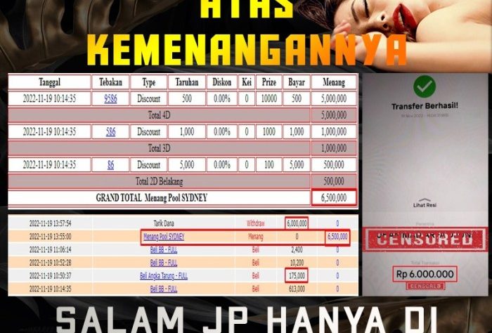 Promo kejutan di CHUTOGEL hari ini