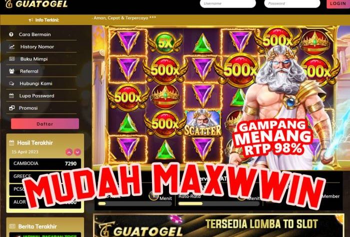 CHUTOGEL SLOT RTP PASTI MAXWIN SETIAP HARI